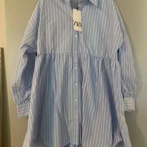 Zara shirt dress